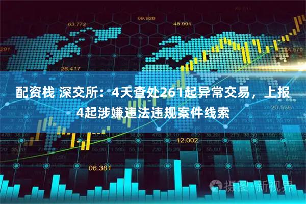 配资栈 深交所：4天查处261起异常交易，上报4起涉嫌违法违规案件线索